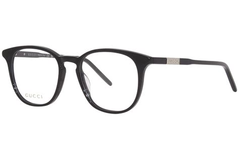 gucci 1157|Gucci GG1157O 004 Eyeglasses Men's Black Full .